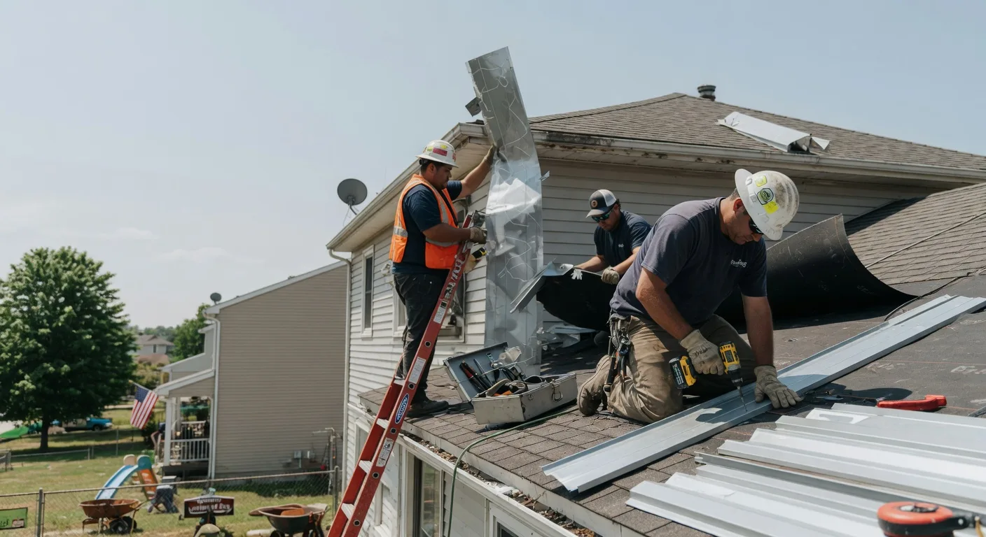 Metal Roofing Installation in Newark, TX near me